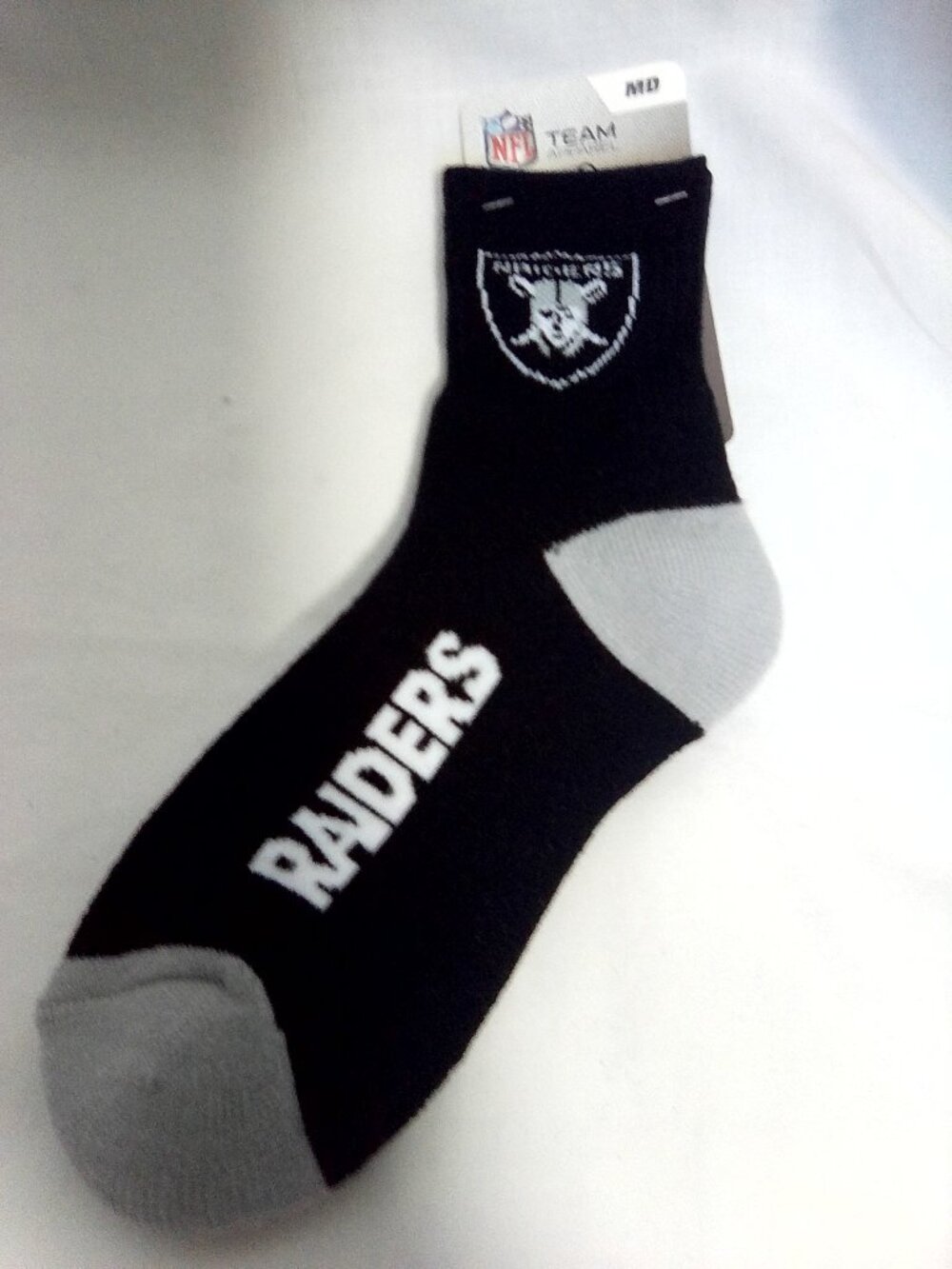 NFL Las Vegas Raiders socks Medium NWT